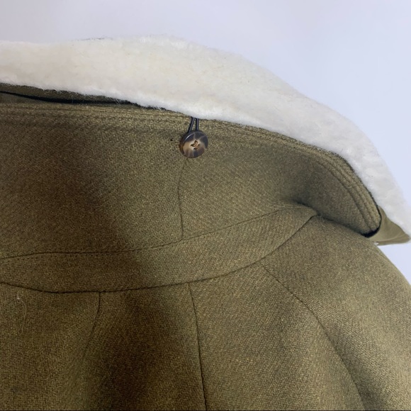 Madewell Eldridge Zip Coat Sherpa Collar Size small - Picture 13 of 16